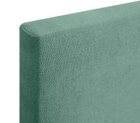 DHOME Cabecero Capitoné hasta el Suelo Cabezal 8cm tapizado ACUALINE Tela y Polipiel para Cama Dormitorio (Verde Agua Tela) - details 5