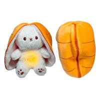 Oso De Peluche Interactivo Con Respiración Música Y Luz 4 Velocidades Ajustables Regalo Ideal Para Niños Tamaño 11.8 Pulgadas - details 11