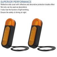 Luz Trasera LED Para Smartgyro K2 Con Correa Reflector Nocturno Decorativa Pieza De Luz De Scooter Eléctrico Partes - details 2