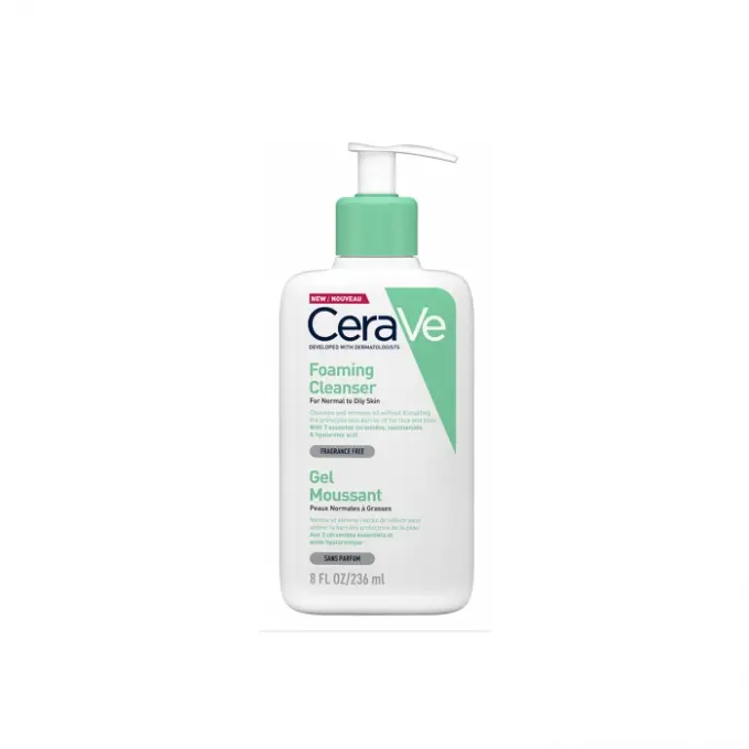 Limpiador Facial Cerave Gel Espumoso 236ml - 1