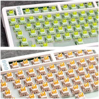 Interruptores Mecánicos Outemu Silent Peach V2 Upgrade Lemon V2 Lineales Y Táctiles 5 Pines Lubrificados Intercambiables Caliente Para Teclado Mecánico - details 7