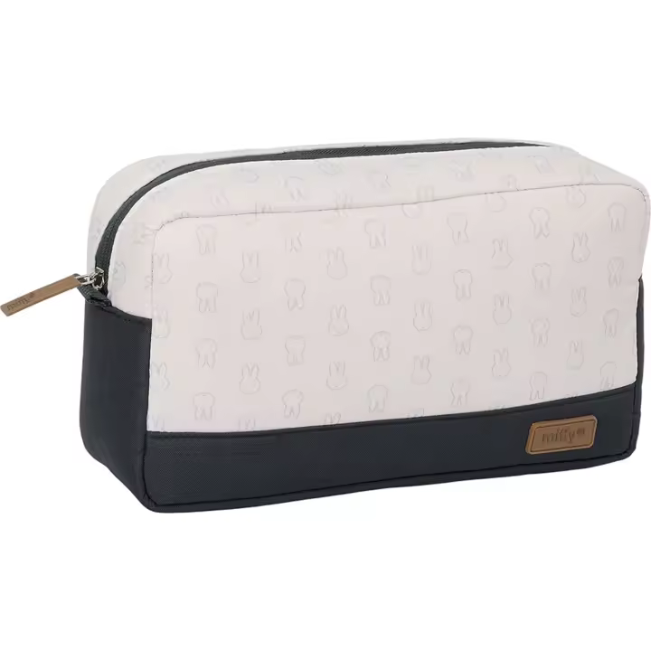SAFTA  NECESER RECTANGULAR Y REPELENTE AGUA MIFFY MUM "MOON" - Neceser Licencia Oficial - Diseño Elegante - Ideal para Viajes y Uso Diario - Material Resistente - Cierre de Cremallera Seguro - 1