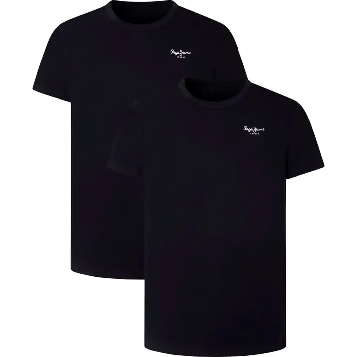 Pepe Jeans Camiseta Interior De Manga Corta Pmu10976 2 Unidades - 1