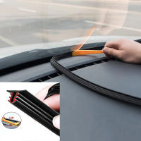 Tira De Sellado Para Tablero Del Coche 1.6 M Material De Goma Aislante De Ruido Accesorios Universales Para El Interior Del Coche - details 2