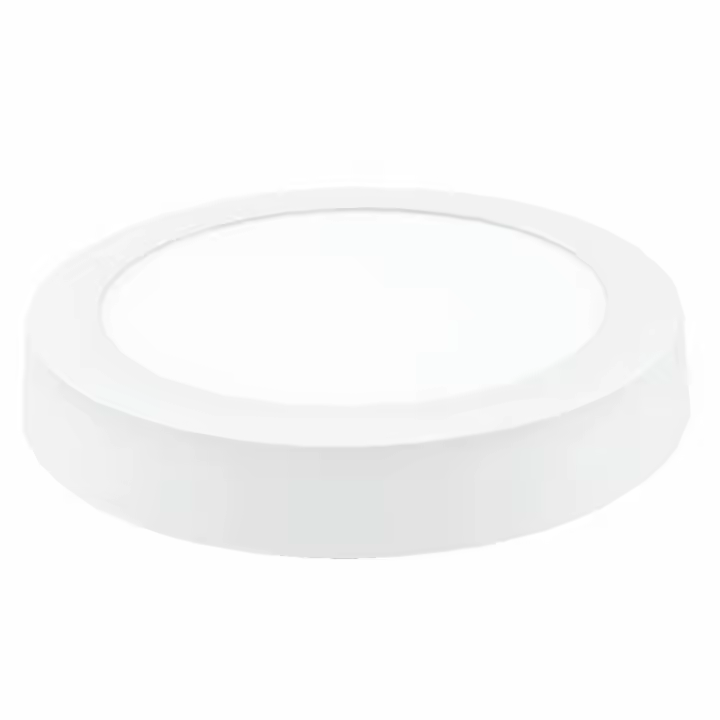 DOWNLIGHT LED SUPERFÍCIE REDONDO BRANCO MATEL 12W FRIA - 1