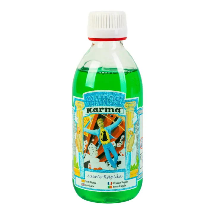 BAÑO DE SUERTE RÁPIDA: ATRAER BUENA SUERTE EN TODOS LOS ÁMBITOS (3 USOS, 250ML). - 1