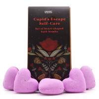 Viva Esencia – Set de 7 Bombas de Baño en forma de Corazón para Autocuidado, Relajación y Amor Propio con Fragancia Floral Dulce – Ritual de baño para liberar tensiones y mimarte en casa – Ideal regalo sensorial – Ancient Wisdom - details 0