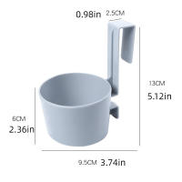 Estante De Baño ABS Soporte Para Secador De Pelo Montado En La Pared Organizador De Accesorios De Baño Con Rack Para Secador - details 1
