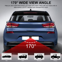 Cámara De Visión Trasera Para Coche Con Visión Nocturna CMOS Impermeable Para Parkings Y Retrovisores Conexión Por Cable Resolución De 480 TV Lines - details 0