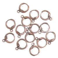 20Pcs Gancho De Salto Y Apretón Redondo Para Pendientes Sustitución De Gancho De Oreja Estilo Francés Dorado Y Plateado - details 8