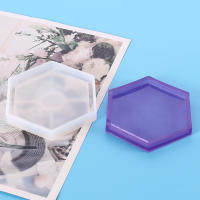 Molde De Silicona Para Resina Coaster En Formas Variadas Corazón Redondo Cuadrado Hexagonal Oval Para Artesanía Joyería Y Decoración Del Hogar - details 9