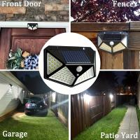 Lámpara Solar Multifuncional Para Jardín Exterior Decoración LED Impermeable Iluminación Con Sensor De Movimiento Luz De Escenario Moderna - details 0
