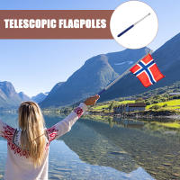 Bandeera Telescópica Para Guía De Bandera Retráctil De Acero Inoxidable Para Baile Y Danza Varilla Duradera Con Ribete Guía - details 1