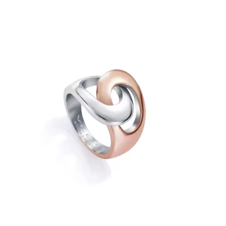 Anillo Viceroy Fashion 75045A01619 - Acero Inoxidable Bicolor - Talla 16 - 1