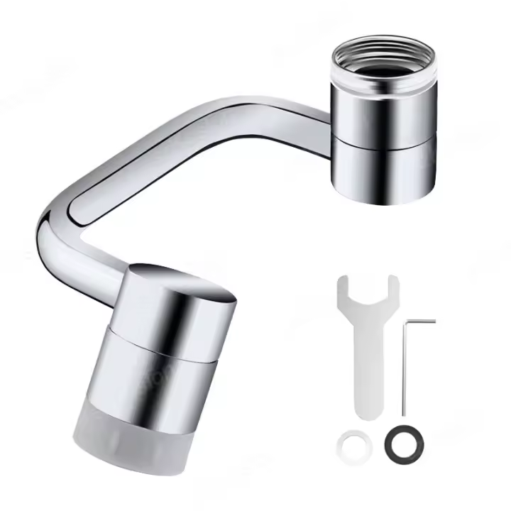 Filtro De Grifo De Cocina Rotativo 1080° Adaptador Antisalpicaduras Multifuncional Para Lavabo Aerator De Grifo De Cocina - 1