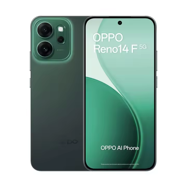 OPPO Reno14 F 5G 8GB/256GB Verde (Luminous Green) Dual SIM - 1