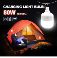 Lámpara Portátil LED De 80W Recargable USB Para Camping Y Emergencias Con Gancho Y Luz Nocturna Para Tiendas Y Uso Exterior Pack De 10 - details 2