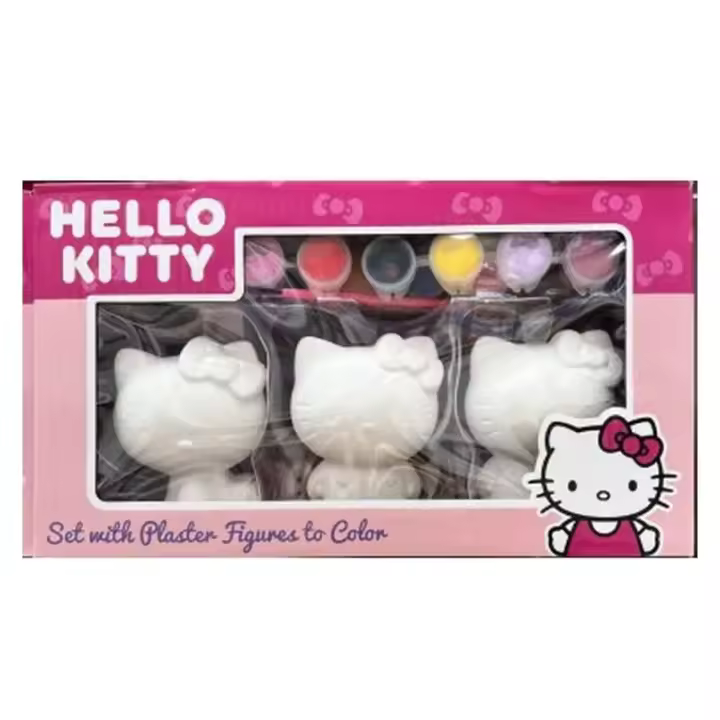 Hello Kitty Pack de 3 Figuras para Decorar HK950376 - 1