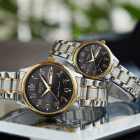 Reloj De Pareja Digital De Alta Calidad Con Calendario Doble Y Diseño Romántico Reloj De Moda Para Hombres Y Mujeres - details 4