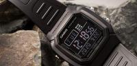 Reloj digital hombre Casio W-800H-1B 10 años batería correa goma luz led - details 1