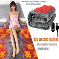 Manta Calentadora Eléctrica Portátil Para Camping Con Control De Temperatura Inteligente Y 6 Zonas Lavable Y Hecha De Fibra Sintética - details 0
