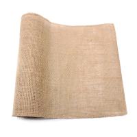 Corredor De Mesa Vintage De Lino Jute Natural Para Boda Y Fiesta Decoración De Pájaro Paisajístico Textil De Hogar 240x10cm - details 6