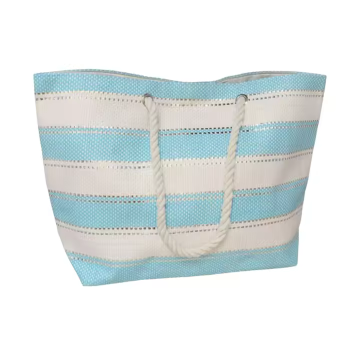 Rainbow Bolsa de Playa 55x36 cm a Rayas con cierre magnético - 1