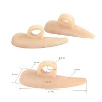 Corrector De Dedos De Gel Para Aliviar El Dolor De Los Dedos Curvados Y Cruzados Corregidor De Posición De Los Dedos De La Pierna - details 5