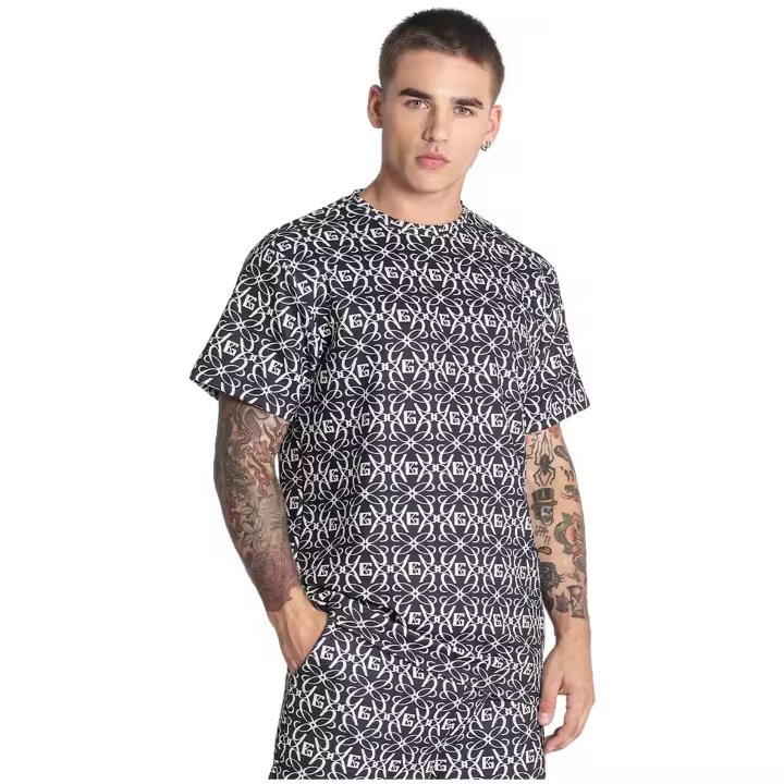 Camiseta de Manga Corta Gianni Kavanagh Nouveau Gold para hombre en color multicolor - 1