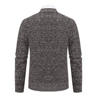 Chaqueta De Punto Para Hombre Estilo Casual Cuello En V Abrigo Grueso Para Otoño E Invierno Abotonado Sin Capucha - details 8