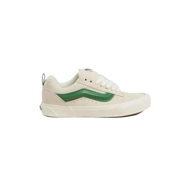 Zapatilla Unisex Vans Knu Skool Beige Verde - 1