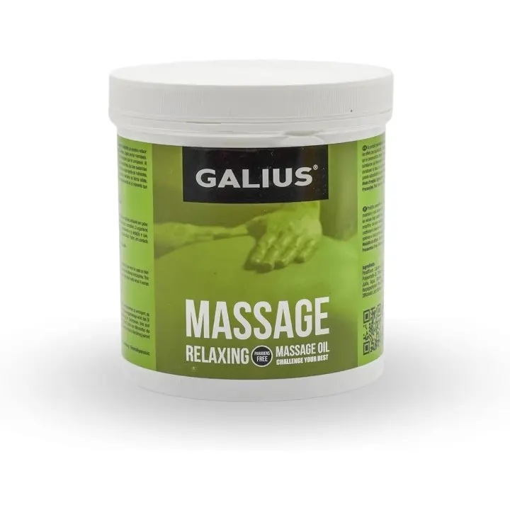 Aceite solido de masaje GALIUS PRO RELAXING tarro 500ml - 1