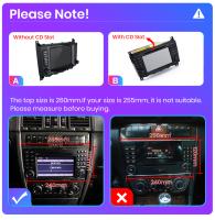 Junsun Android 13 inalámbrico CarPlay Android Auto Radio para Mercedes Benz C-Class W203 W209 C180 W219 2004 2005 2006 2007 2008 2009 2010 22011 coche Multimedia navegación GPS autorradio - details 0