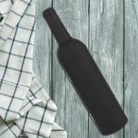 Juego De 5 Piezas De Acero Inoxidable Con Botella Forma De Estuche Tapa De Derrame Anillo Cortador De Película Roedor De Vino Accesorios De Abrevidrios - details 2