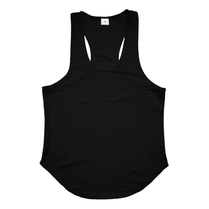 Camiseta Deportiva Sin Mangas Para Hombre Verano Entrenamiento Fitness Transpirable Secado Rápido Estilo Y Atrás Material Poliéster Talla Verdadera - 1