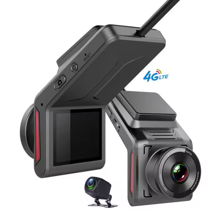 Cámara De Coche Oculta 4G Con GPS Monitorización En Timeo Y Doble Cámara Grabación De Video FHD 1080P WiFi Hotspot Soporte De Vigilancia Remota - 1