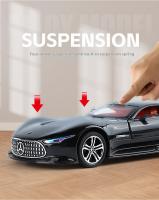 Coche De Modelo Deportivo AMG De Aleación Con Sonido Y Luz Regalo Adecuado Para Niños Decoración De Mesa a Escala 1:24 Para Jóvenes - details 10