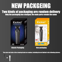 Kit De Pelacabelos Profesional Kemei KM-2296 KM-2299 KM-1102 Máquina De Afeitar Eléctrica Para Hombres Trimmer Sin Cable Con Indicación De Carga Ajuste De Longitud De Corte Material De Hoja De Aluminio - details 1