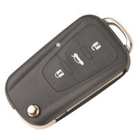 Carcasa De Llave De Coche Jingyuqin 3 Botones Plegable Para MG Roewe MG5 MG7 GT GS 350 360 750 W5 Cubierta De Repuesto ABS+metal - details 1