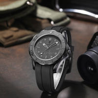 Reloj Deportivo Para Hombre De Marca Luminoso Y Resistente Al Agua Con Correa De Silicona Reloj Militar De Moda Cuatro Dígitos Calibre Japonés - details 5