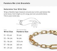 PANDORA ME Pulsera de Esnabones Pequeños, Viene con el embalaje de Caja de giunto original. - details 1