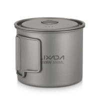 Taza De Camping De Titanio Portátil Con Mano Doblada Adecuada Para Picnic Tamaño 300ml / 350ml / 450ml / 550ml / 650ml / 750ml - details 72