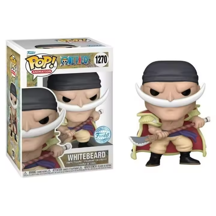 Funko  One Piece Exclusivo 1270 whitebeard  Special Edition  Figura ANime - 1