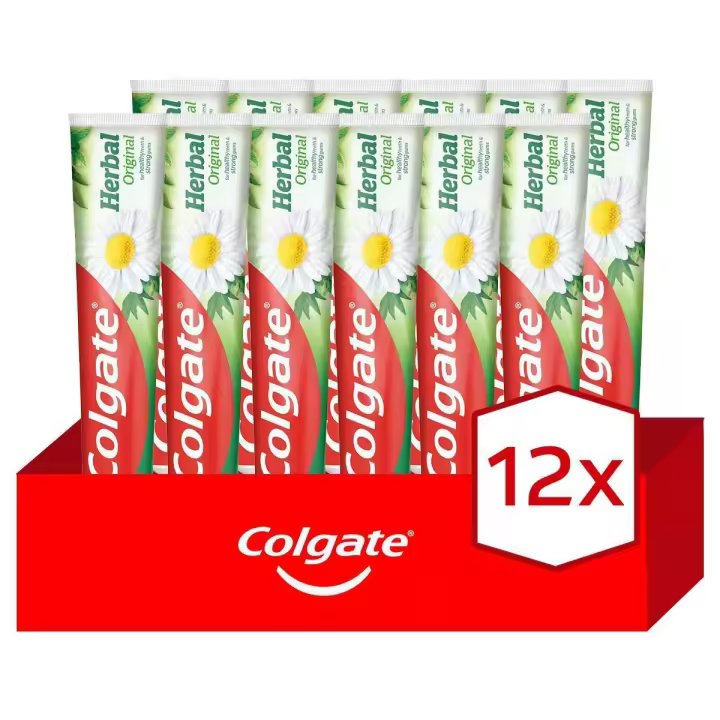 Pasta de dientes Colgate Herbal con extractos de plantas 75ml. Pack 12 - 1