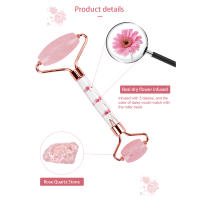 Rodillo De Jade Natural Masajeador Facial Para Mujeres Herramienta De Cuidado De La Piel Relaxante Corporal Regalo Buena - details 13
