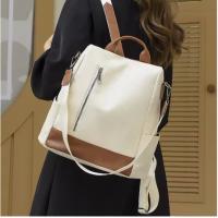Mochila Pequeña de cuero para Mujer, Bolso de viaje informal, antirobe, iPad, mini mochila Escolar - details 3