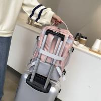 Mochila de viaje repelente al agua para mujer, mochila escolar para ordenador portátil con carga USB, correa de equipaje, zapatos, Adolescentes - details 7