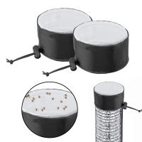 2Pcs/set Cubiertas De Ventilación Para Plantas Con Cinta Elástica Y Hebilla Fija Protección Contra Insectos Para Invernadero Toldo Verde - details 3