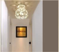 Lámpara De Techo Para Restaurante Cristal Simplicidad Y Elegancia Para Entrada Sala De Espera De Hotel Decoración Para Bar Lámpara Individual Metálica 220V - details 5
