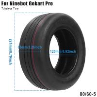Neumático Lateral De 80/60-5 Para Ninebot Gokart pro Kit De Ruedas De Carraca Neumático Tubless Suave Para Rueda Frontal Piezas De Repuesto - details 0